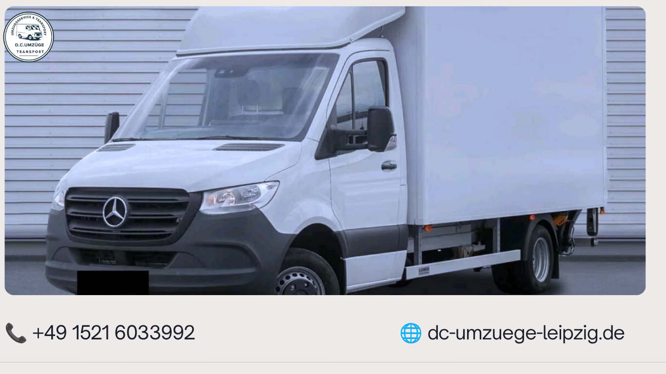 Privatumzug Leipzig mit D.C. Umzüge